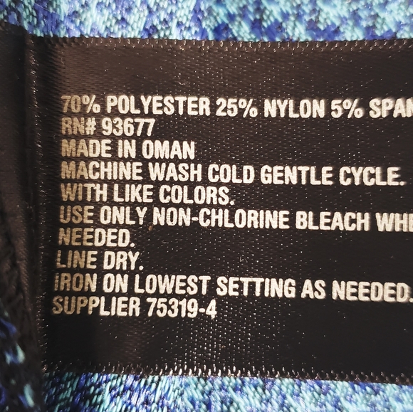 WORTHINGTON Blue Size 14P Capri Pants - Picture 9 of 9